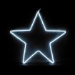 Αστέρι 200 LED NEON Φωτοσωλήνα 2m SMD Ψυχρό Λευκό Σταθερό με 1.5m Καλώδιο IP44 580x540mm (X082002415)