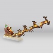 LED XMAS ΕΛΚΗΘΡΟ WW 3AAA (ΔΕΝ ΠΕΡ) 315*65*160mm (XCVSLEIGHT)