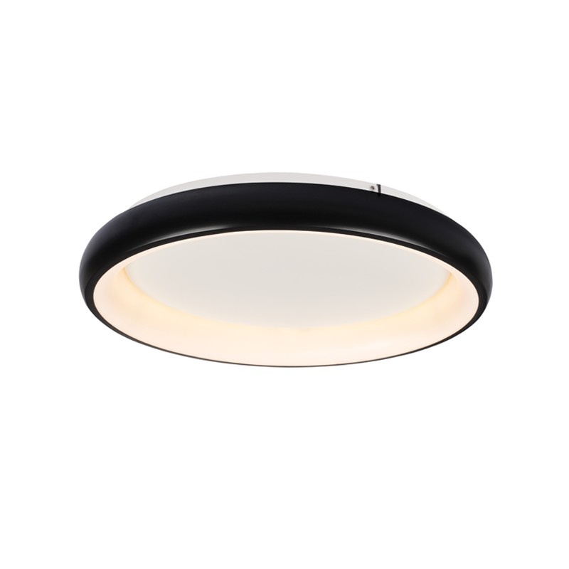 Aca Οροφής Φωτιστικό Led 36W CCT 3470lm Μαύρο Μεταλλικό D41XH8,5cm DIANA (BR71LEDC41BKCCT)