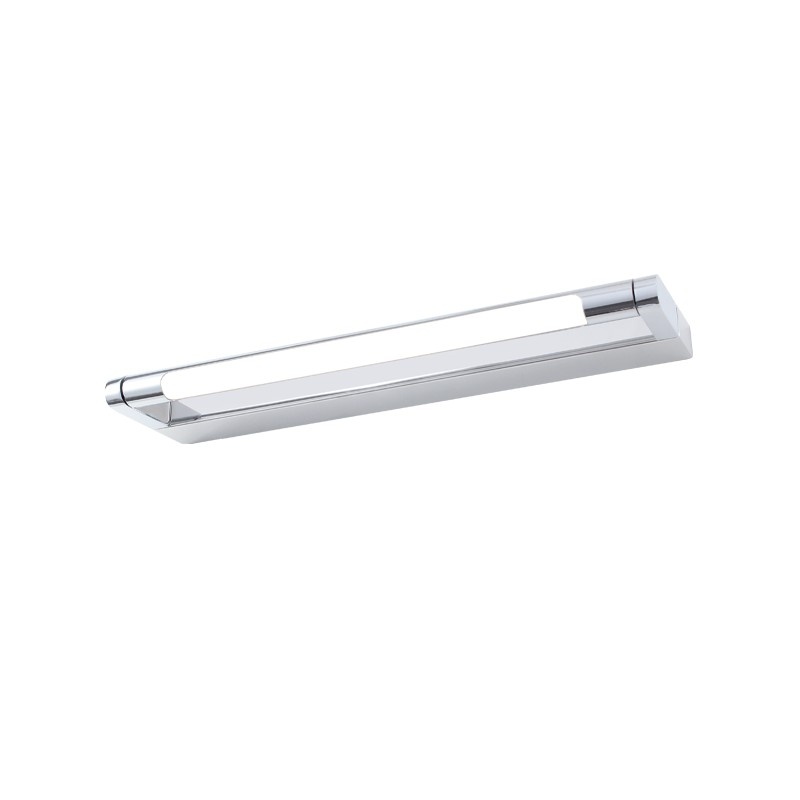 Aca Επίτοιχο Φωτιστικό Led 6W 380lm 3000K Χρώμιο Αλουμίνιο 400Χ100Χ25ΜΜ BATI (PN283LED40CH)