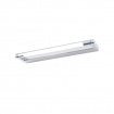 Aca Επίτοιχο Φωτιστικό Led 6W 380lm 3000K Χρώμιο Αλουμίνιο 400Χ100Χ25ΜΜ BATI (PN283LED40CH)
