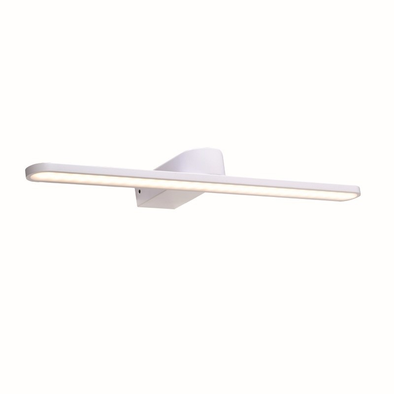 Aca PHOEBE-Φωτιστικό Επίτοιχο Λευκό ΜΑΤ Μεταλλικό Led 16W 4000K 1040lm IP44 50Χ12Χ4cm (PN11LEDW504WH)
