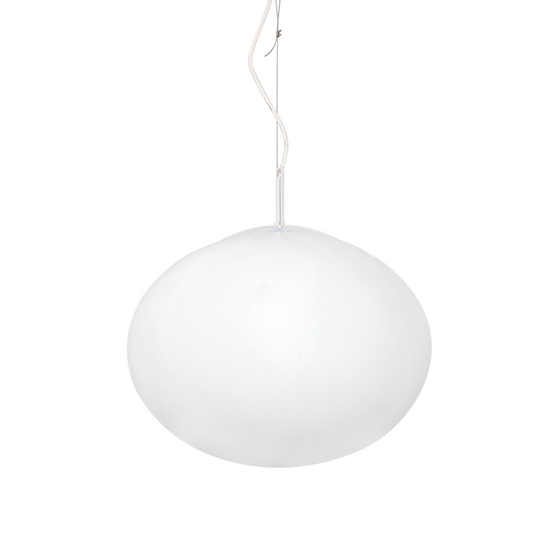 Aca ΜΠΑΛΑ ΕΛΛΕΙΨΟΕΙΔΗΣ ΛΕΥΚΗ Φ38 ΟΠΑΛ LUNA (V24012380W)