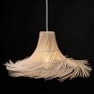 Aca Κρεμαστό Φωτιστικό 1ΧΕ27 RATTAN D65xΗ19cm ΣΥΜΗ (HX2219P)