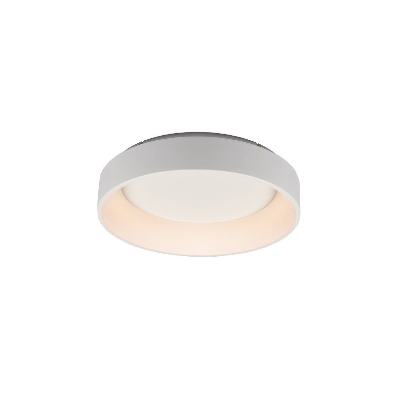 Aca Οροφής Φωτιστικό Led 36W CCT 3670lm Λευκό Μεταλλικό D45XH14cm APOLLO (BR81LEDC45WHCCT)