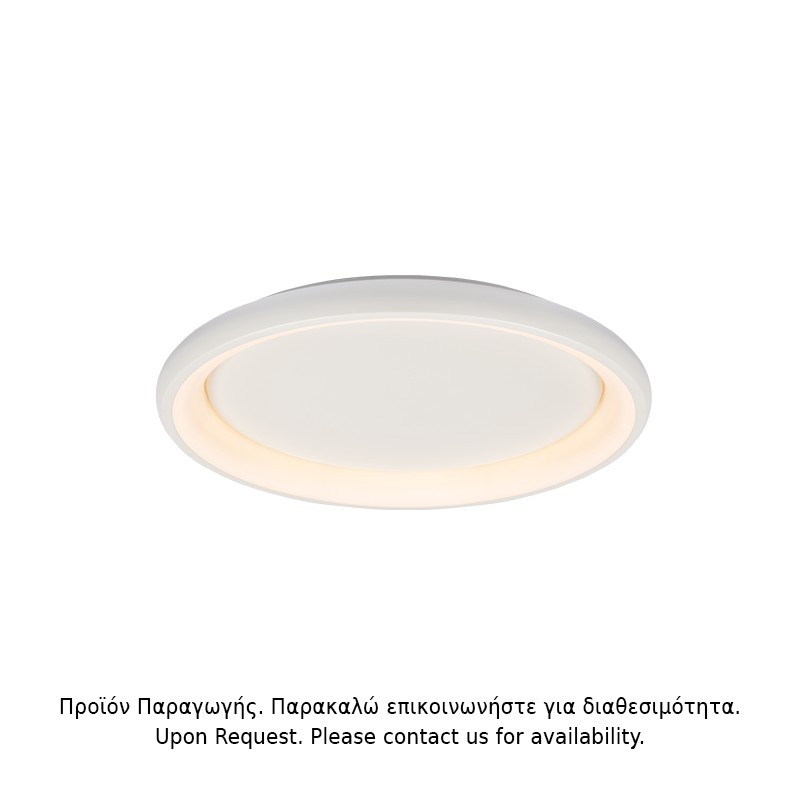 Aca Οροφής Φωτιστικό Led 36W DImmER CCT 3470lm Λευκό Μεταλλικό D41XH8,5cm DIANA (BR71LEDC41WHCCTD) [ΠΑΡΑΓΩΓΗΣ]