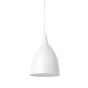 Aca ΜΕΤΑΛΛΙΚΗ Καμπάνα 1ΧΕ27 ΛΕΥΚΗ Φ17χΗ23cm ROXANNE (KS174317WH)