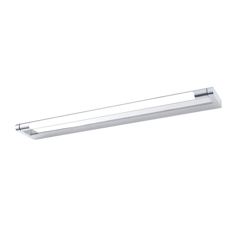 Aca Επίτοιχο Φωτιστικό Led 12W 780lm 3000K Χρώμιο Αλουμίνιο 620Χ100Χ25ΜΜ BATI (PN283LED62CH)