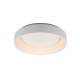 Aca Οροφής Φωτιστικό Led 48W CCT 5350lm Λευκό Μεταλλικό D60XH14cm APOLLO (BR81LEDC60WHCCT)