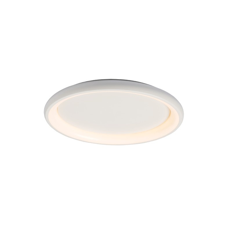 Aca Οροφής Φωτιστικό Led 36W CCT 3470lm Λευκό Μεταλλικό D41XH8,5cm DIANA (BR71LEDC41WHCCT)