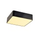 Aca Οροφής Φωτιστικό Led 40W 4000lm CCT Μαύρο ΜΕΤ/ΚΟ 48X48XH13cm EMERY (HM28LEDC48BKCCT)