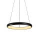Aca HARMONY-Φωτιστικό Κρεμαστό Μαύρο ΑλουμίνιοΥ Led SMD 32W CCT 2500lm IP20 Φ600X1000mm (HM23LEDP60BKCCT)