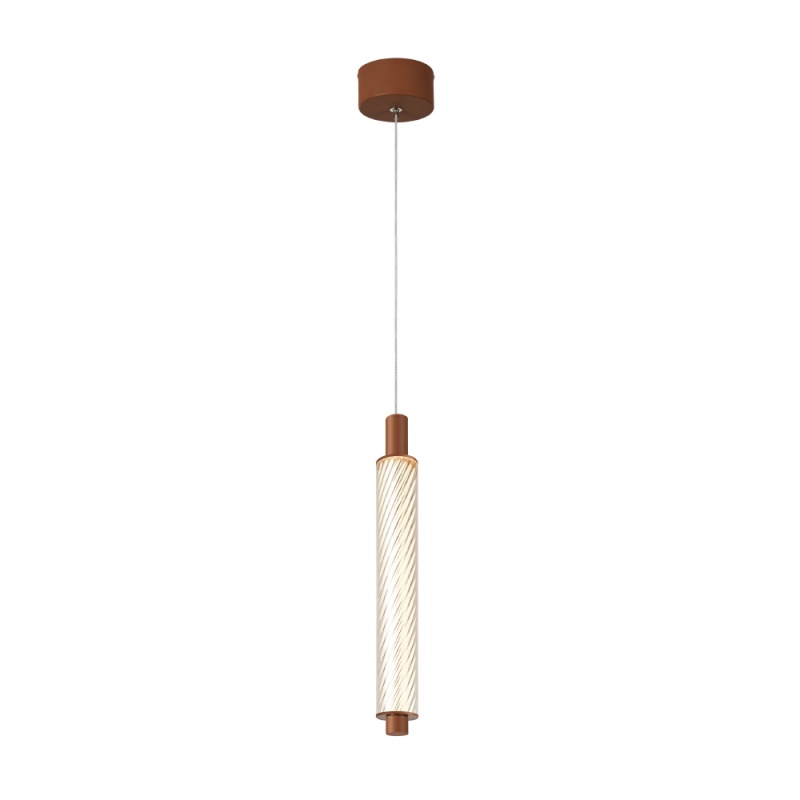 Aca MYSTIQUE-Φωτιστικό Κρεμαστό ΚΑΦΕ ΑλουμίνιοΥ Led SMD 11W CCT 660LΜ IP20 45X45X1500mm (CNP11CACCT)