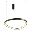 Aca HARMONY-Φωτιστικό Κρεμαστό Μαύρο ΜΑΤ ΑλουμίνιοΥ Led SMD 73W CCT 5800lm IP20 Φ800Χ1200ΜΜ (BR97LEDP80BKCCT)