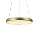 Aca HARMONY-Φωτιστικό Κρεμαστό Χρυσό ΑλουμίνιοΥ Led SMD 24W CCT 2500M IP20 Φ600Χ1000ΜΜ (HM23LEDP60GDCCT)