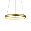 Aca HARMONY-Φωτιστικό Κρεμαστό Χρυσό ΑλουμίνιοΥ Led SMD 24W CCT 2500M IP20 Φ600Χ1000ΜΜ (HM23LEDP60GDCCT)