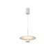 Aca LOFTY- PENDANT LAMP SAND GOLD ALUMINIUM Led SMD 8W 2700Κ 560lm IP20 Φ300x1500mm (BD379A300PWH)