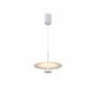 Aca LOFTY- PENDANT LAMP SAND GOLD ALUMINIUM Led SMD 8W 2700Κ 560lm IP20 Φ300x1500mm (BD379A300PWH)