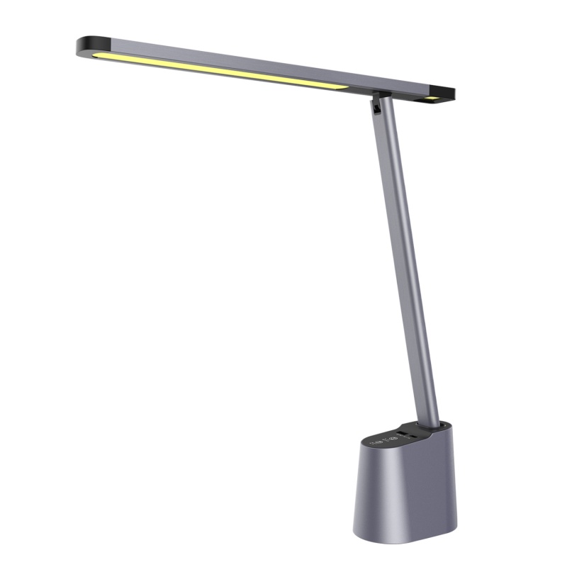 Aca Φωτιστικό Γραφείου Led BL1046ULG Γκρι 8W CCT 3000K/3800K/5700K 300lm (BL1046ULG)