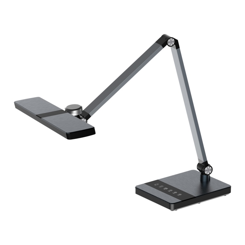 Aca Φωτιστικό Γραφείου Μαύρο Πλαστικό Led SMD 9W 500lm CCT 3000K-4000K-6000K IP20 (BL1105BK)