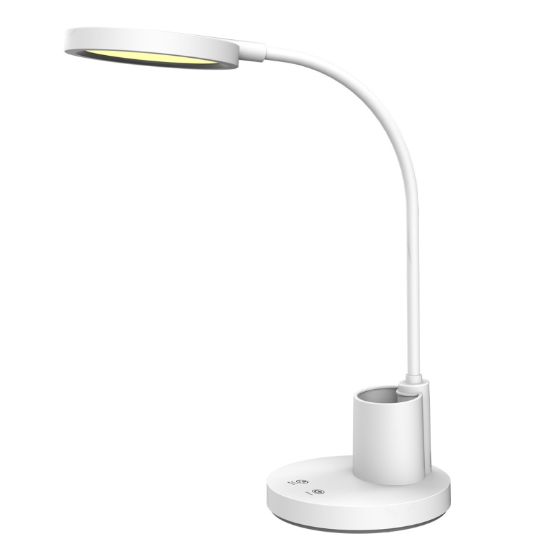 Aca Φωτιστικό Γραφείου Led Λευκό 8W CCT 3000K/3800K/5700K 300lm (BL1181WH)