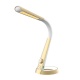 Aca Φωτιστικό Γραφείου Χρυσό Πλαστικό Led SMD 8W 450lm CCT 3000K-4000K-6000K IP20 (BL1063GD)