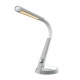 Aca Φωτιστικό Γραφείου Ασημί Πλαστικό Led SMD 8W 550lm CCT 2800K – 3800K – 5700K IP20 (BL1063S)