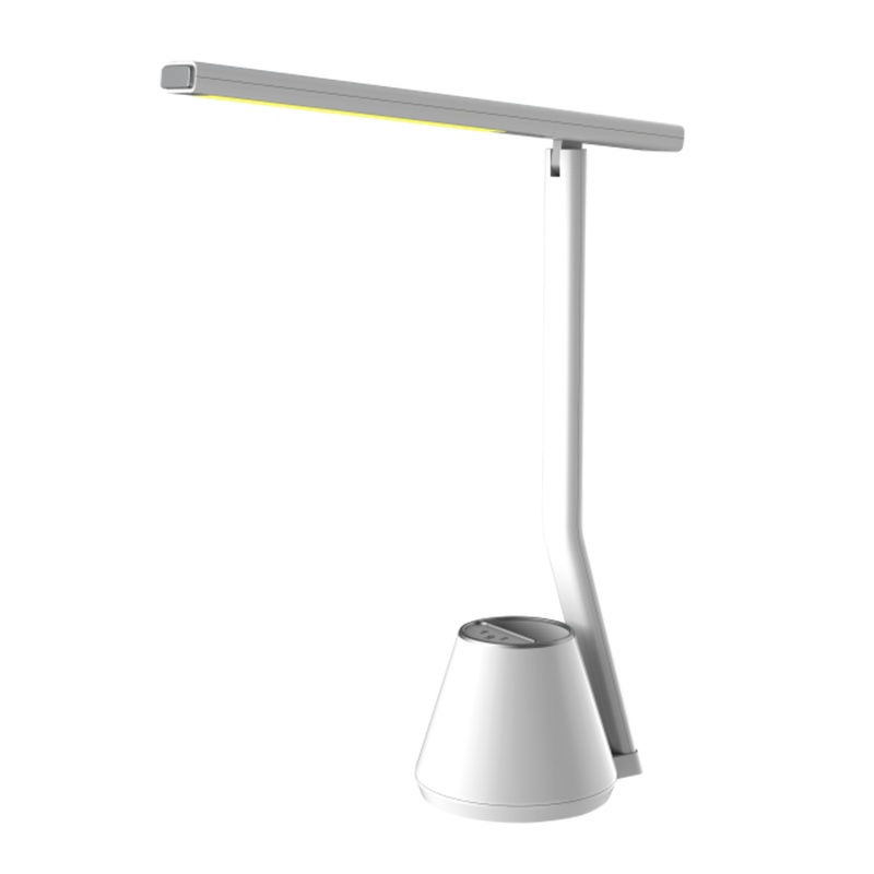 Aca Φωτιστικό Γραφείου Λευκό Πλαστικό Led SMD 7W 450lm CCT 3000K-4300K-6000K IP20 (BL1066WH)