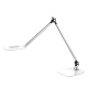 Aca Φωτιστικό Γραφείου Λευκό Πλαστικό Led SMD 9W 500lm CCT 2800K-6500K IP20 (BL1216WH)
