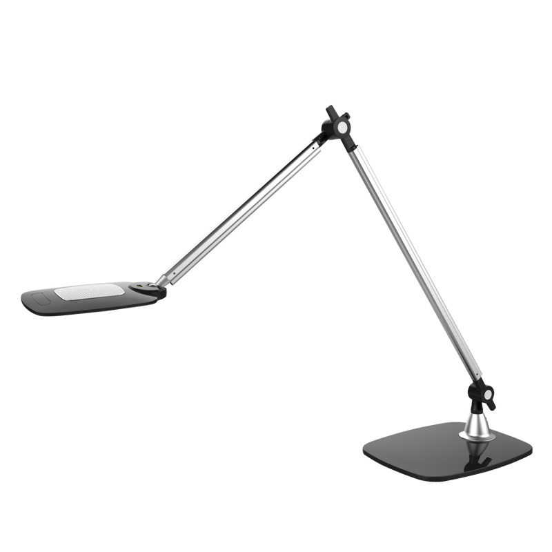 Aca Φωτιστικό Γραφείου Μαύρο Πλαστικό Led SMD 9W 500lm CCT 2800K-6500K IP20 (BL1216BK)