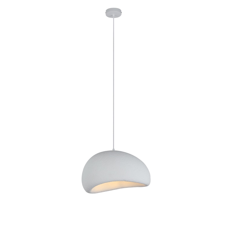 Aca Κρεμαστό Φωτιστικό CAVE MP24123630 Λευκό 1XE27 60W (MP24123630)