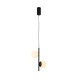 Aca Κρεμαστό Φωτιστικό Led Ball OKN96162BK Αμμώδες Μαύρο 10W 3000K 1100lm (OKN96162BK)