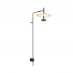Aca Επιτοίχιο Φωτιστικό Led Maison OKN5013W2BK Αμμώδες Μαύρο 9W 3000K 310lm (OKN5013W2BK)