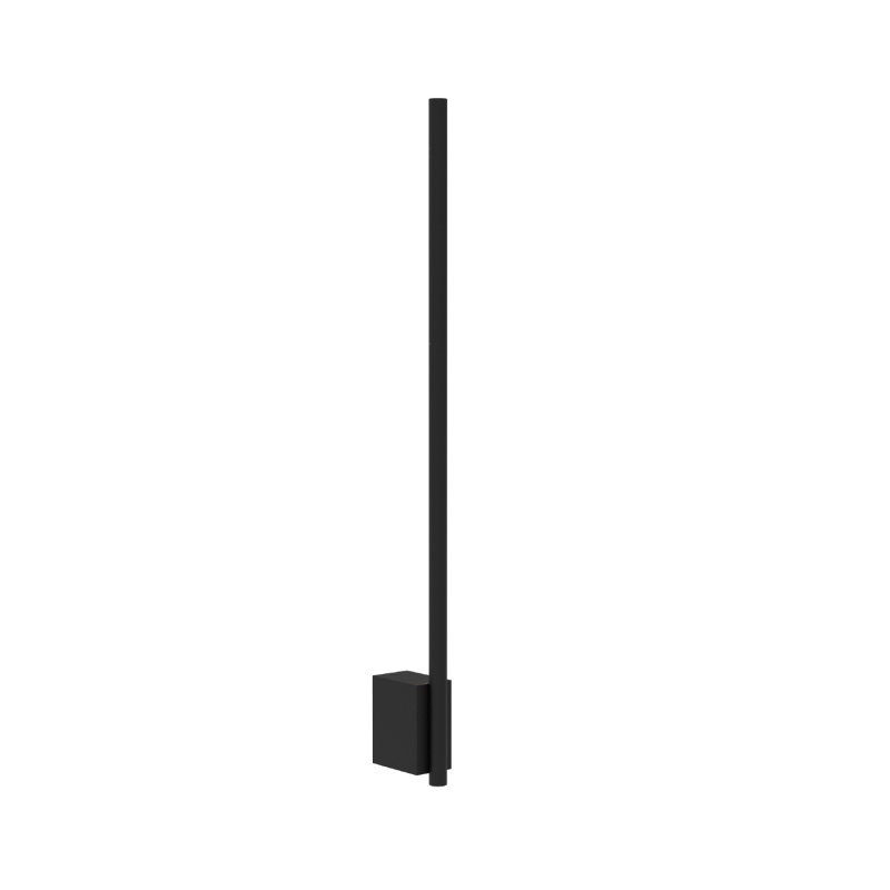 Aca Επιτοίχιο Φωτιστικό Led Frodo OKN9600AS6BK Αμμώδες Μαύρο 10W 3000K 410lm (OKN9600AS6BK)