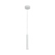 Aca Κρεμαστό Φωτιστικό Led KY011NC25WH RAPENZO Αμμώδες Λευκό Αλουμίνιο 6W 2800K-3200K-4000K 240lm IP20 Φ30mmXH300mm (KY011NC25WH