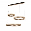 Aca Κρεμαστό Φωτιστικό HM25142L Χρυσό Led 90W 2700K-3000K-4000K IP20 L100XW80XH120cm (HM25142L)