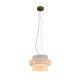 Aca Κρεμαστό Φωτιστικό HM25130WH Λευκό 1XE27X60W IP20 D36XH120cm (HM25130WH)