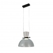 Aca Κρεμαστό Φωτιστικό HM250454 Μαύρο Led 10W 3000K IP20 D40XH120cm (HM250454)