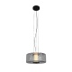 Aca Κρεμαστό Φωτιστικό HMD24153A Μαύρο Led 12W 2700K-3000K-4000K IP20 D36XH120cm (HMD24153A)