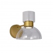 Aca Φωτιστικό ΤΟΙΧΟΥ HM25045GD Χρυσό ΔΙΑΦΑΝΕΣ Led 10W 3000K IP20 L20XW30XH25cm (HM25045GD)