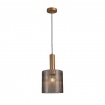 Aca Κρεμαστό Φωτιστικό HM2504020 Χρυσό 1XE27X40W IP20 D20XH120cm (HM2504020)