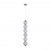 Aca Κρεμαστό Φωτιστικό HM25039L Χρώμιο Led 27W 3000K IP20 D15XH180cm (HM25039L)