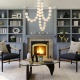 Aca Κρεμαστό Φωτιστικό Led 54W 4000lm 3000K IP20 Χρυσό Αλουμίνιο + Ακρυλικό (HM238LEDP36)