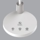 Aca Φωτιστικό Γραφείου Led BL1313LWH Λευκό 10W CCT 3000K/3800K/5700K 500lm (BL1313LWH)