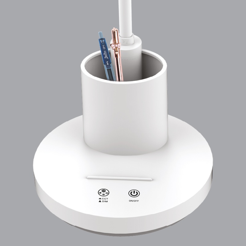 Aca Φωτιστικό Γραφείου Led Μαύρο 8W CCT 3000K/3800K/5700K 300lm (BL1181BK)