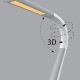 Aca Φωτιστικό Γραφείου Χρυσό Πλαστικό Led SMD 8W 450lm CCT 3000K-4000K-6000K IP20 (BL1063GD)