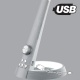 Aca Φωτιστικό Γραφείου Ασημί Πλαστικό Led SMD 8W 550lm CCT 2800K – 3800K – 5700K IP20 (BL1063S)