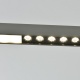Aca Κρεμαστό Φωτιστικό Led KY011ECS IONIS ΜΑΤ Ασημί Αλουμίνιο + ΣΙΛΙΚΟΝΗ 30W 2800K-3200K-4000K 900lm IP20 L1170XW45mm (KY011ECS)