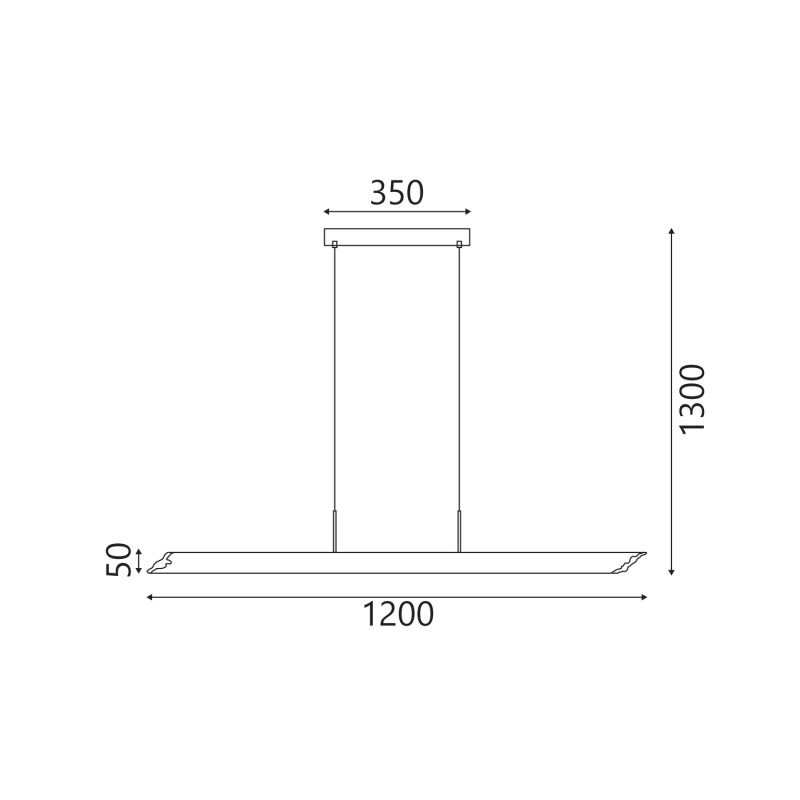 Aca Κρεμαστό Φωτιστικό Led KY011EC92 RUNO ΜΑΤ Ασημί Αλουμίνιο + ΣΙΛΙΚΟΝΗ 20W 2800K-3200K-4000K 900lm IP20 L1200XW60mm (KY011EC92