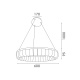 Aca Κρεμαστό Φωτιστικό HM251488G Χρυσό Led 60W 2700K-3000K-4000K IP20 D80XH120cm (HM251488G)